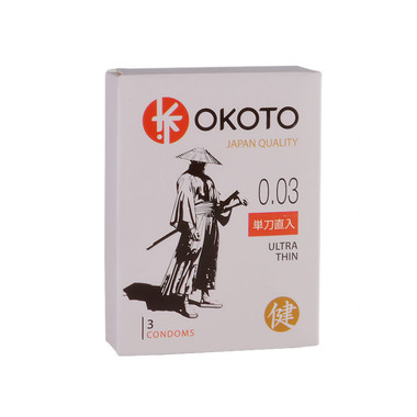 Презервативы OKOTO Ultra Thin, №3