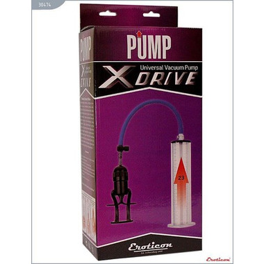 Eroticon Вакуумная помпа PUMP X-Drive с обратным клапаном