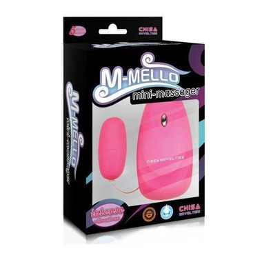 Виброяйцо розовое M-Mello 6см