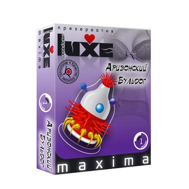 Презерватив Luxe Maxima Аризонский бульдог