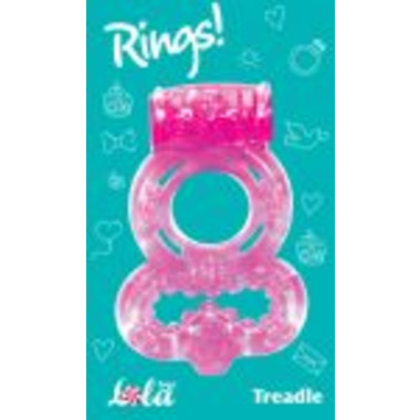Эрекционное кольцо Rings Treadle Pink