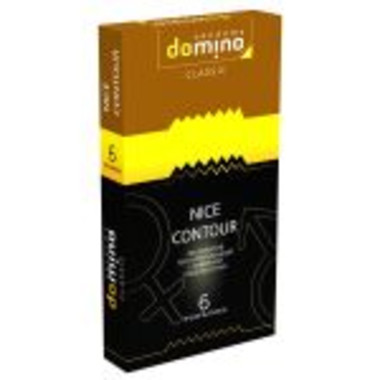 ПРЕЗЕРВАТИВЫ DOMINO CLASSIC NICE CONTOUR 6 ШТ.