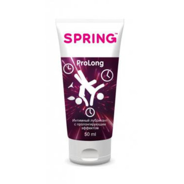 Интимный лубрикант SPRING™ ProLong 50 мл (продлевающий)