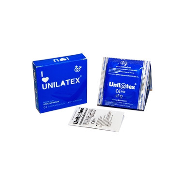 Презервативы Unilatex Natural Plain - 3 шт.Классические