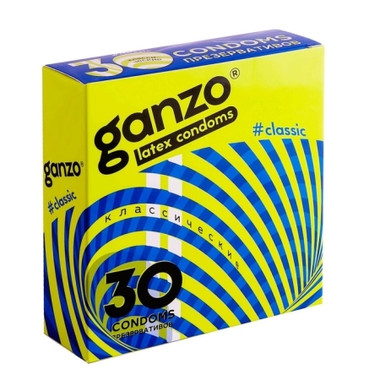 Презервативы Ganzo Classic 30 шт./упак.