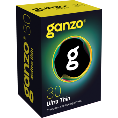 Презервативы Ganzo Ultra Thin 30 шт./упак.