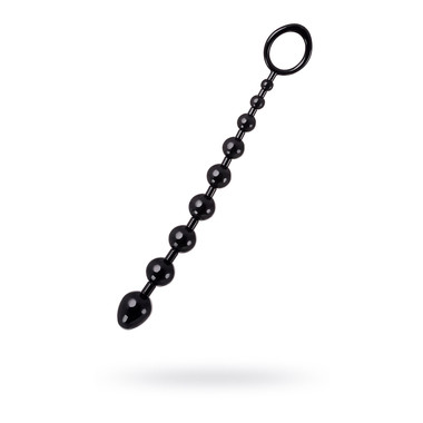 Анальная цепочка A-Toys by TOYFA Talis, TPR, черный, 28,3 см