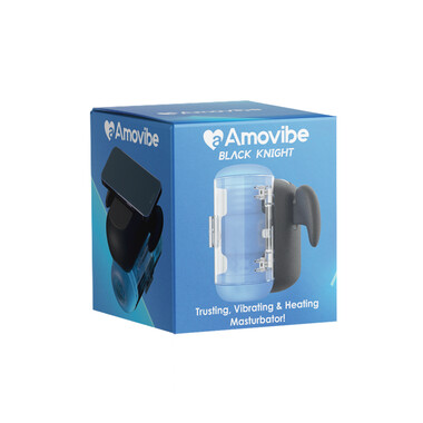 Инновационный робот-мастурбатор Black Knight с функциями пенетрации, вибрации и нагрева