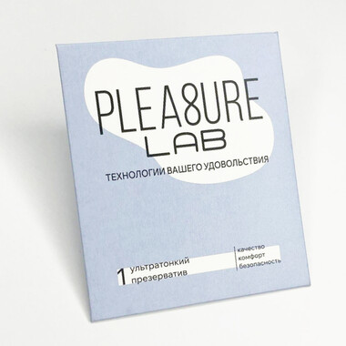 Презерватив ультратонкий Pleasure Lab в конверте 1 шт