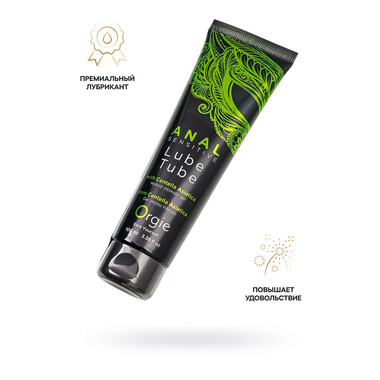 Анальный гель ORGIE Lube Tube Anal Sensitive, гибридная основа, с гиауроновой кислотой, 100 мл