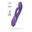 Виброкролик с функцией Come-Hither JOS Fingie, силикон, фиолетовый, 21,6 см