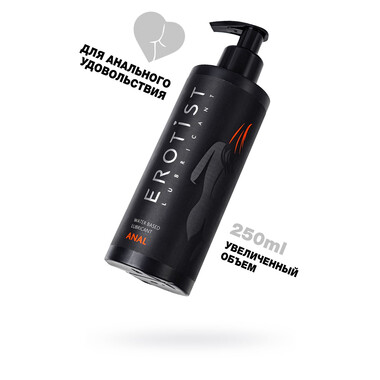 Лубрикант Erotist на водной основе ANAL, анальный, 250 мл