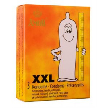 Амор Презервативы XXL увеличенного размера 3 шт